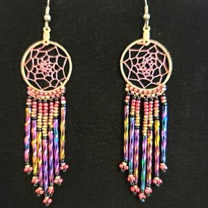 Earrings, Dream catchers